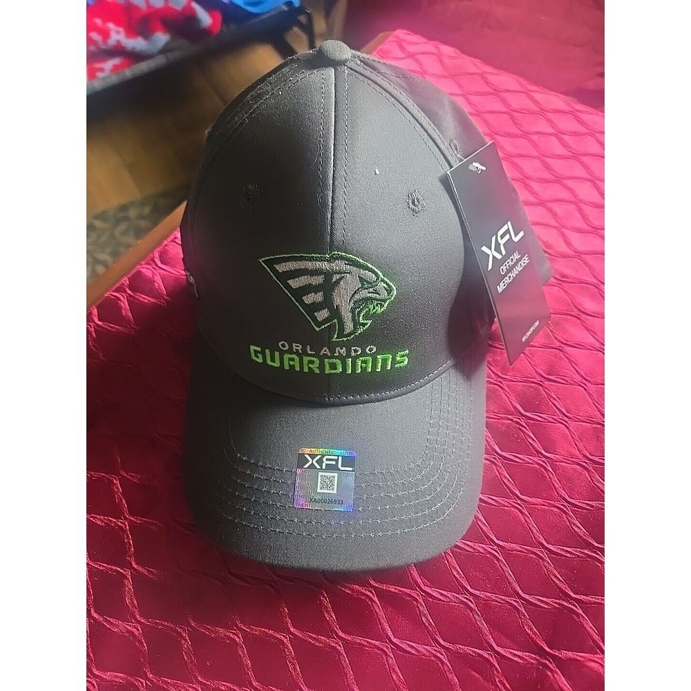 Orlando Guardians XFL‎ Football Hat Cap Gray Snapback New